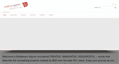 Desktop Screenshot of boddewyngaynorarchitects.com